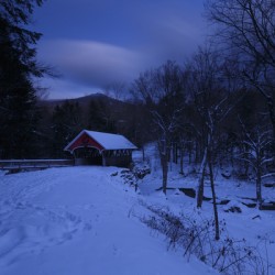Flume Covered Bridge - Franconia Notch State Park New Hampshire