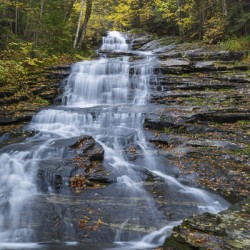 Beaver Brook Cascades - Kinsman Notch New Hampshire
