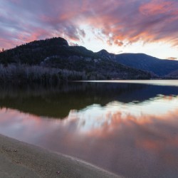 Echo Lake - Franconia Notch New Hampshire