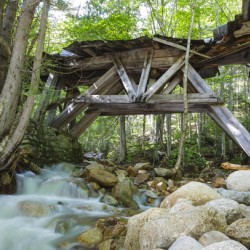 Trestle 16 - East Branch & Lincoln Railroad New Hampshire