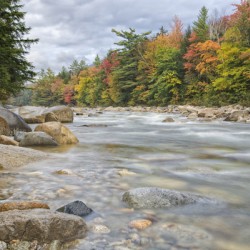 East Branch of the Pemigewasset River - Lincoln New Hampshire