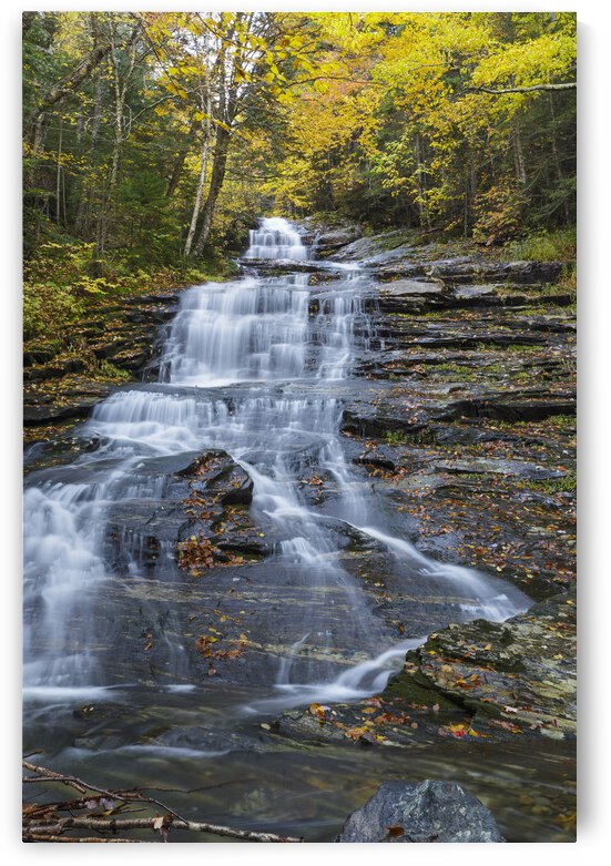 Beaver Brook Cascades - Kinsman Notch New Hampshire by ScenicNH Photography