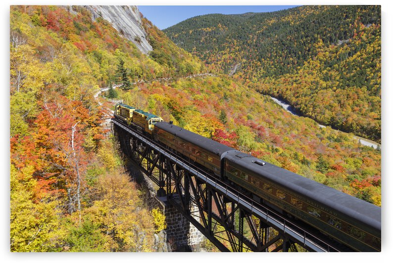 Willey Brook Trestle - Harts Location New Hampshire by ScenicNH Photography