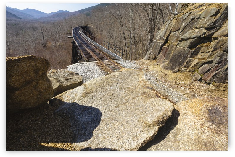 Frankenstein Trestle - Maine Central Railroad New Hampshire by ScenicNH Photography