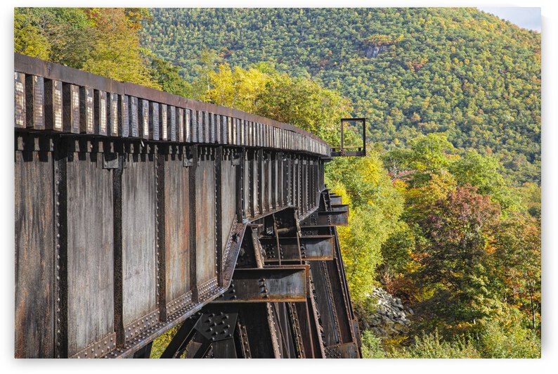 Maine Central Railroad - Harts Location New Hampshire by ScenicNH Photography