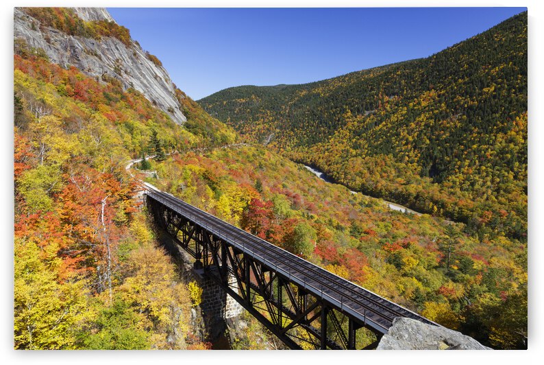 Willey Brook Trestle - Harts Location New Hampshire by ScenicNH Photography