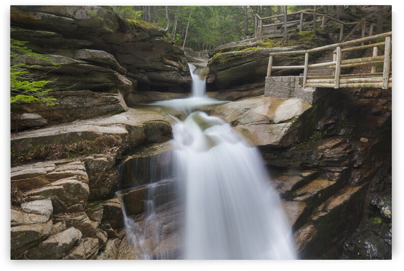 Sabbaday Falls - Waterville Valley New Hampshire by ScenicNH Photography