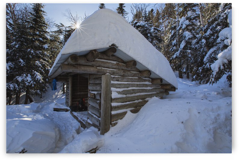 Beaver Brook Shelter - Appalachian Trail New Hampshire by ScenicNH Photography