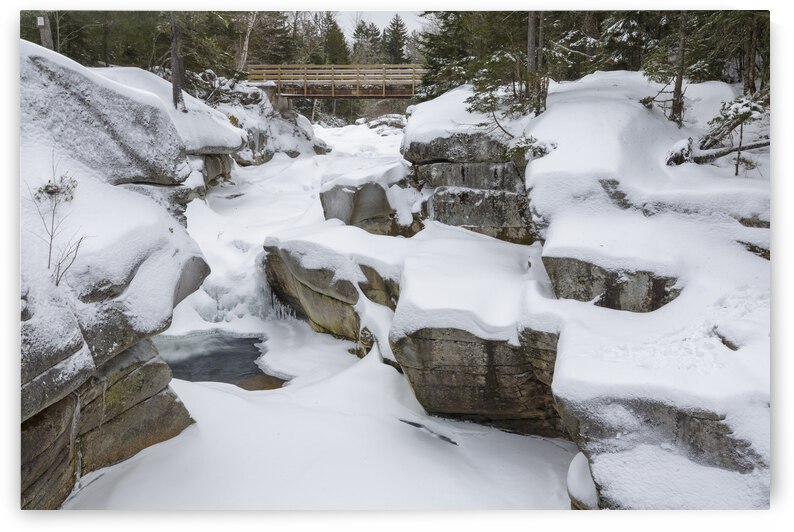 Upper Ammonoosuc Falls - Crawfords Purchase New Hampshire by ScenicNH Photography