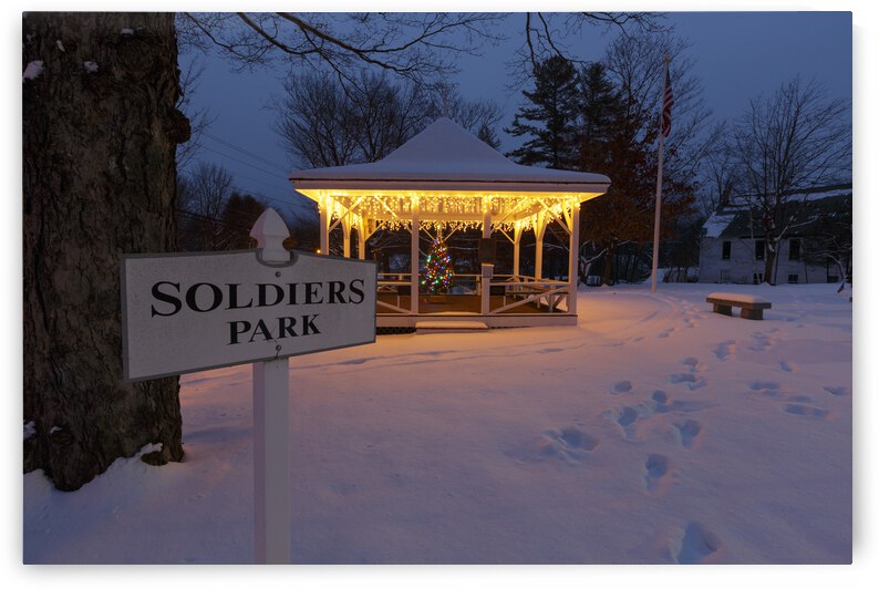 Village of North Woodstock New Hampshire by ScenicNH Photography