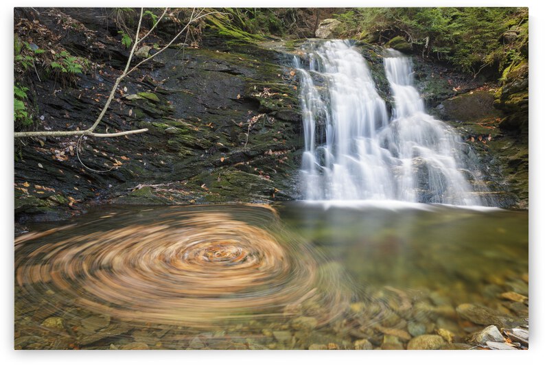Blue Ravine Cascades - Kinsman Notch New Hampshire by ScenicNH Photography