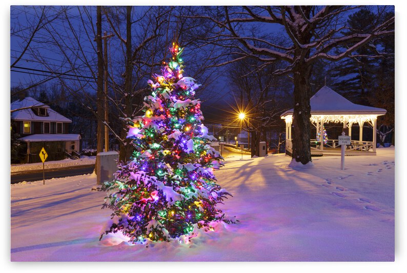 Village of North Woodstock New Hampshire by ScenicNH Photography