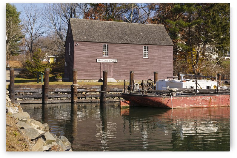 John Hancock Warehouse - York Maine by ScenicNH Photography