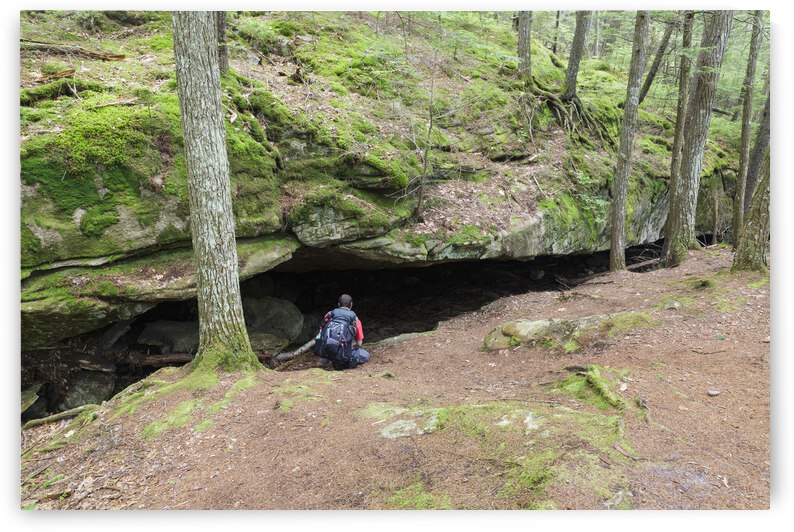 Cow Cave - Sandwich Notch New Hampshire by ScenicNH Photography