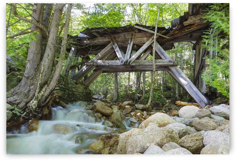 Trestle 16 - East Branch & Lincoln Railroad New Hampshire by ScenicNH Photography
