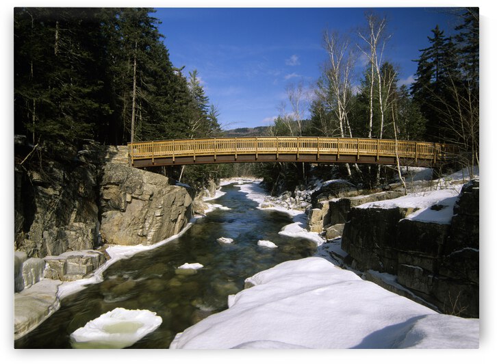 The Rocky Gorge Viewing Area by ScenicNH Photography