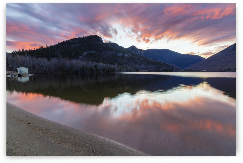 Echo Lake - Franconia Notch New Hampshire by ScenicNH Photography