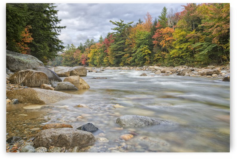 East Branch of the Pemigewasset River - Lincoln New Hampshire by ScenicNH Photography
