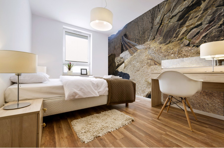 Frankenstein Trestle - Maine Central Railroad New Hampshire Mural print