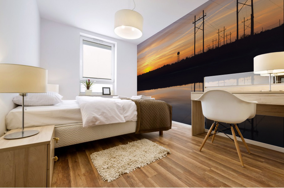 Salt Marsh - Hampton New Hampshire Mural print