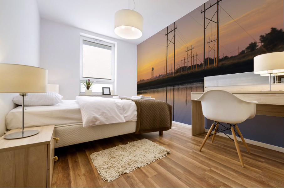 Salt Marsh - Hampton New Hampshire Mural print