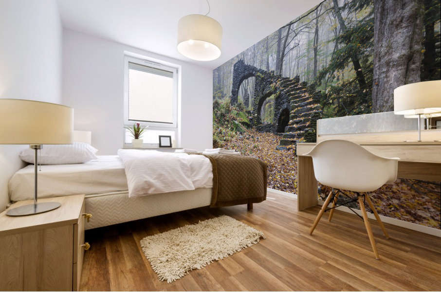 Madame Sherri Forest - Chesterfield New Hampshire Mural print