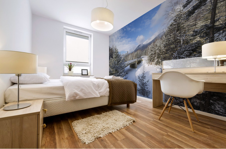 Potash Knob - Lincoln New Hampshire Mural print