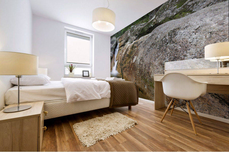 Mt Field Brook Cascades - Bethlehem New Hampshire Mural print
