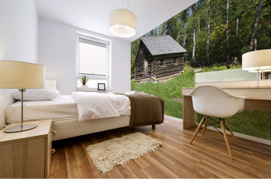 Fabyan Guard Station - White Mountains New Hampshire Mural print