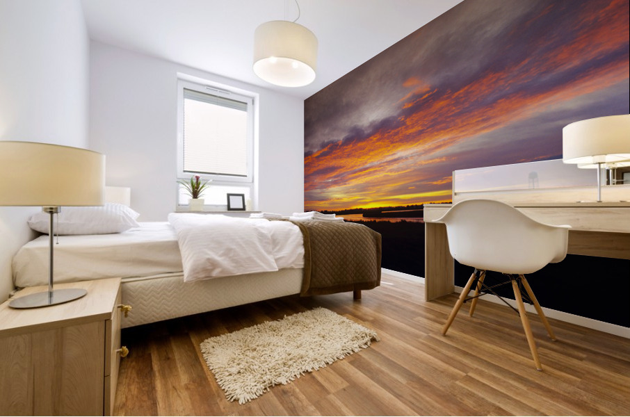 Sunrise - Hampton Beach New Hampshire Mural print