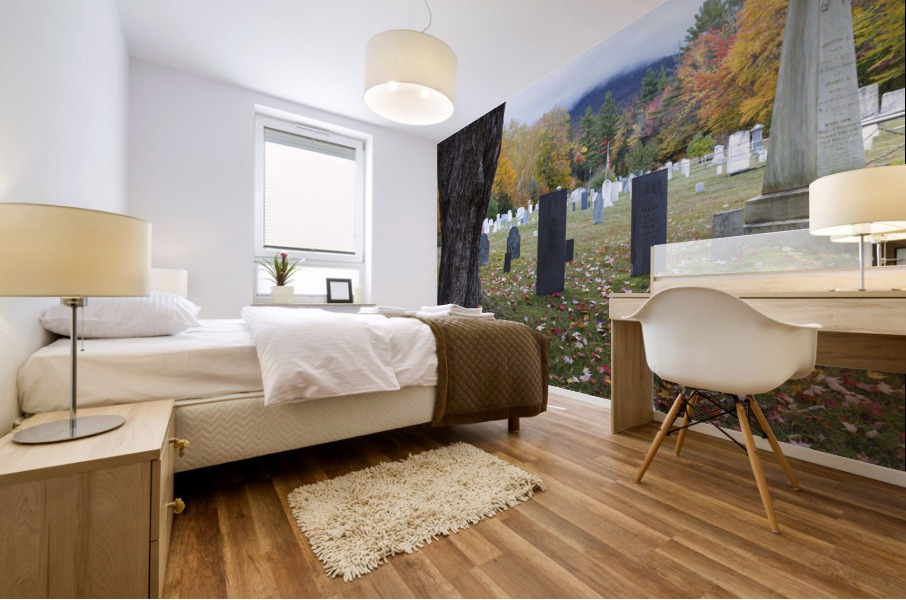 Kinsman Cemetery - Easton New Hampshire USA Mural print