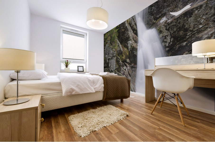 Gibbs Brook - White Mountains New Hampshire  Mural print