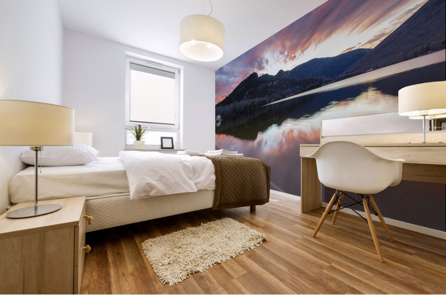 Echo Lake - Franconia Notch New Hampshire Mural print