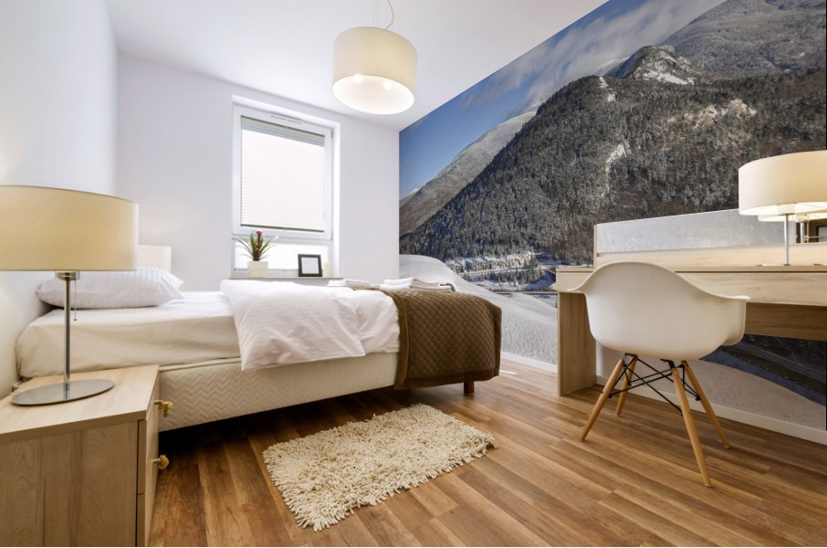 Franconia Notch State Park - White Mountains New Hampshire Mural print