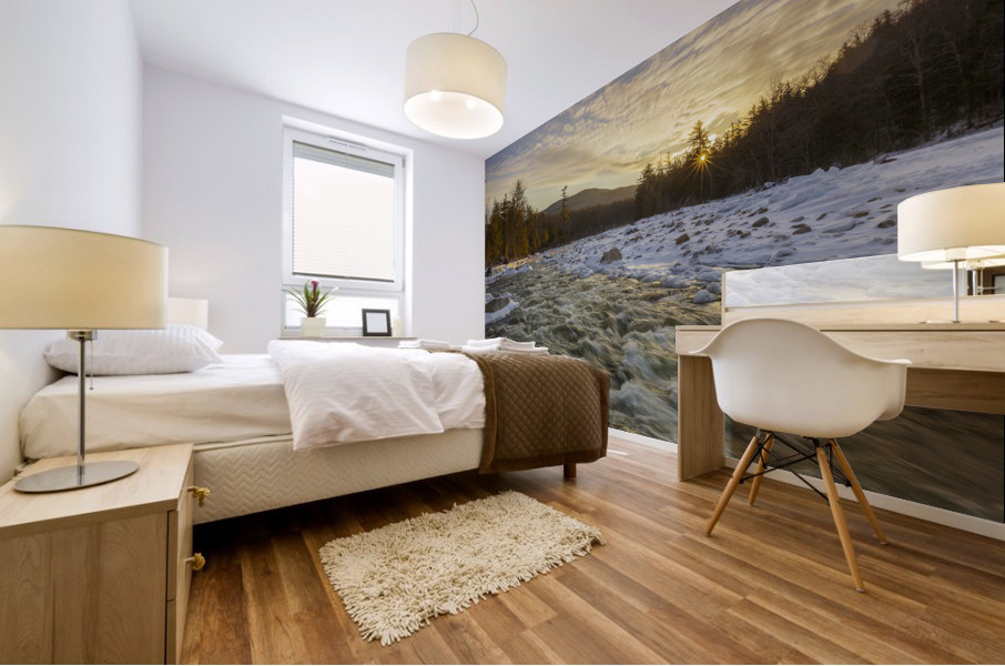 East Branch of the Pemigewasset River - Lincoln New Hampshire Mural print