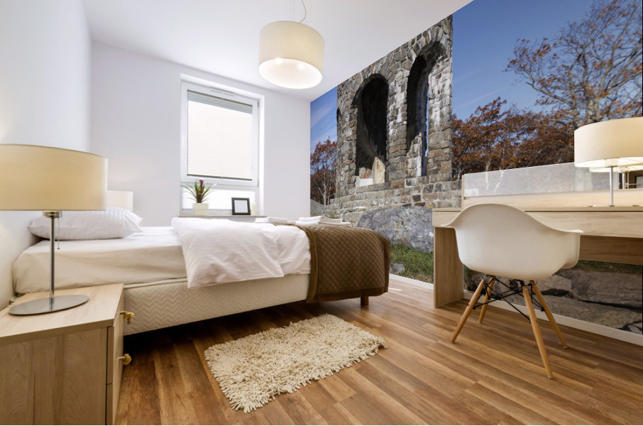 Mt. Battie Tower - Camden Hills State Park Maine Mural print