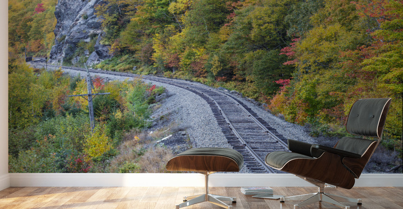 Maine Central Railroad - Harts Location New Hampshire Wall Murals