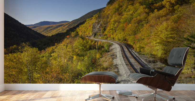 Maine Central Railroad - Harts Location New Hampshire Wall Murals