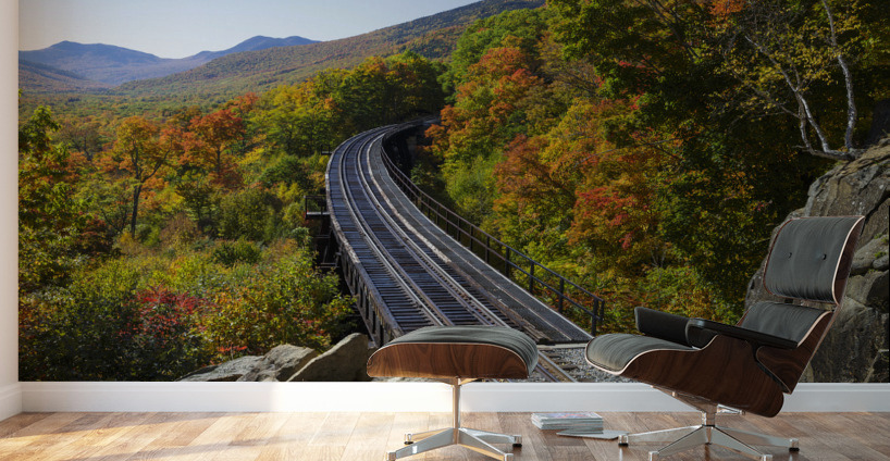 Frankenstein Trestle - Crawford Notch New Hampshire Wall Murals