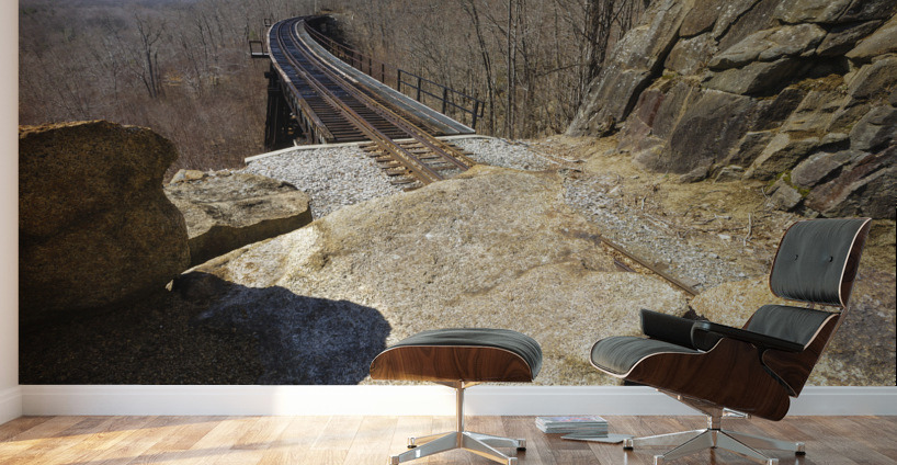 Frankenstein Trestle - Maine Central Railroad New Hampshire Wall Murals