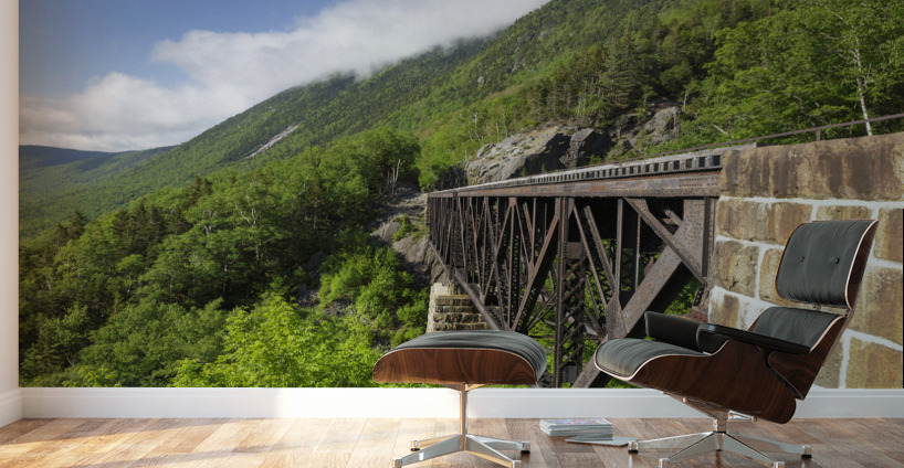 Willey Brook Trestle - Crawford Notch New Hampshire Wall Murals