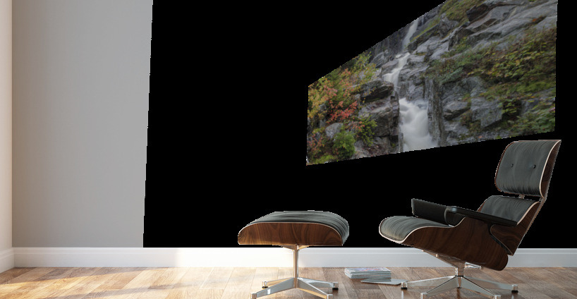 Silver Cascade - Crawford Notch New Hampshire  Wall Murals