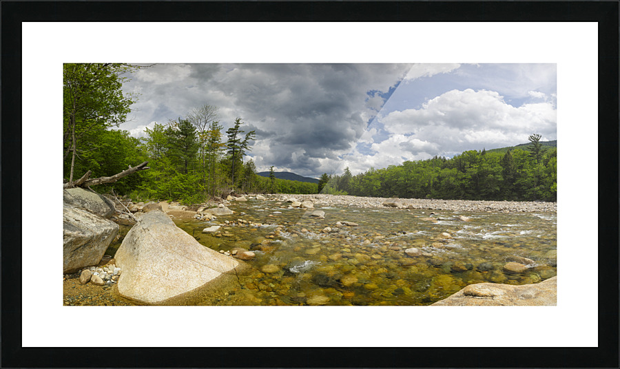 East Branch of the Pemigewasset River - Lincoln New Hampshire Picture Frame print