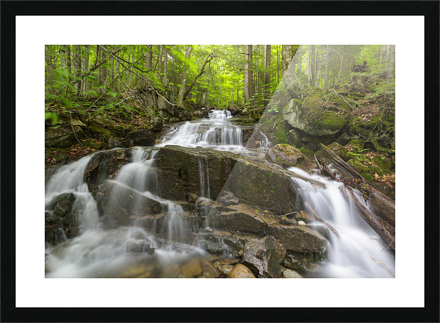 Franconia Notch - White Mountains New Hampshire Picture Frame print