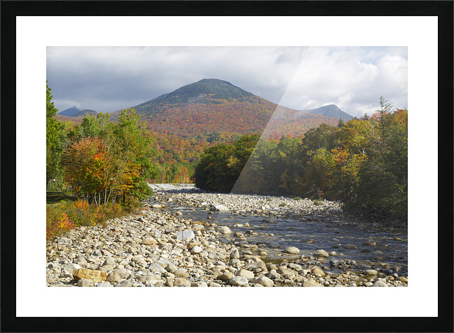 East Branch of the Pemigewasset River - Lincoln New Hampshire Picture Frame print
