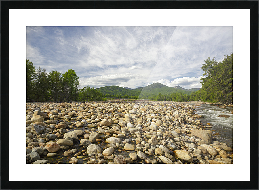 East Branch of the Pemigewasset River - Lincoln New Hampshire Picture Frame print