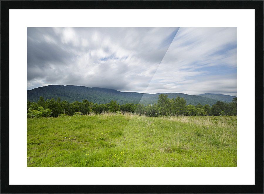 Breezy Point - Warren New Hampshire USA Picture Frame print