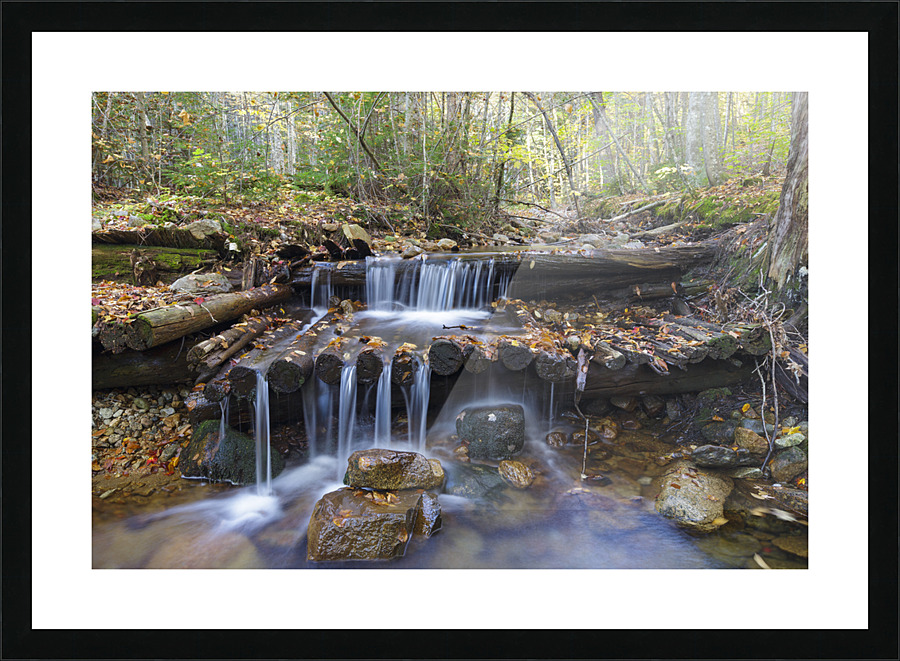Tecumseh Brook  - Waterville Valley New Hampshire Picture Frame print