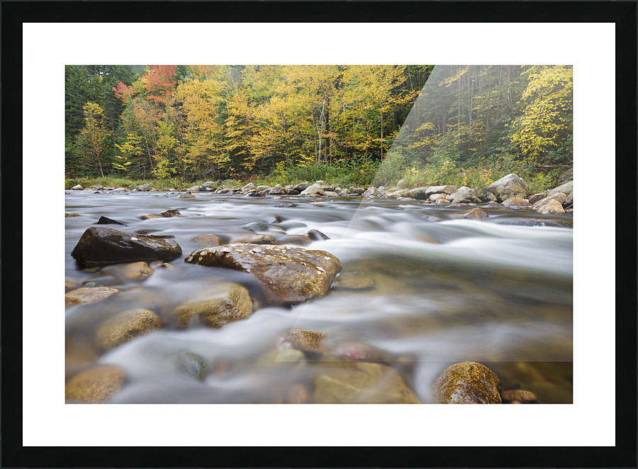 Ammonoosuc River - Carroll New Hampshire Picture Frame print