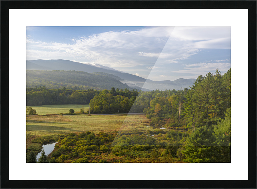 Hildreth Dam - Warren New Hampshire Picture Frame print